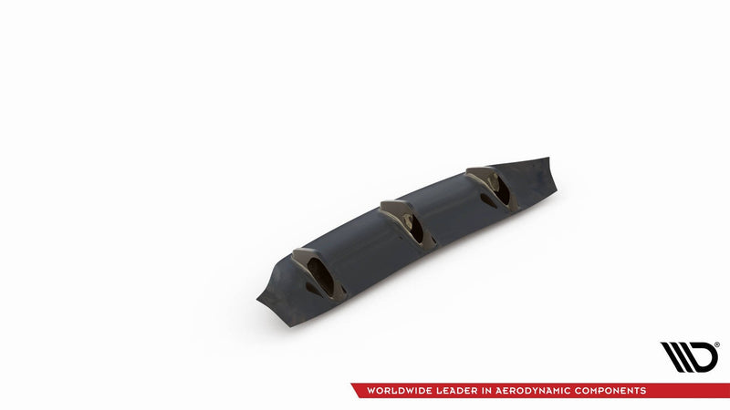 Maxton rear valance til Mercedes-AMG E53 Coupe C238 / Cabriolet A238 – blank sort – billede 4 af 5