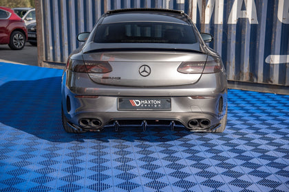 Maxton rear valance til Mercedes-AMG E53 Coupe C238 / Cabriolet A238 – blank sort – billede 2 af 5