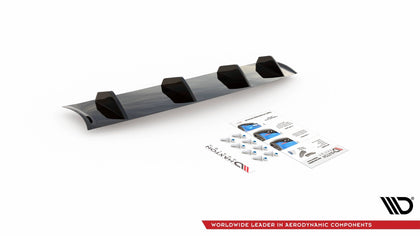 Maxton rear valance til Porsche Panamera Turbo 970 Facelift – blank sort – billede 6 af 6