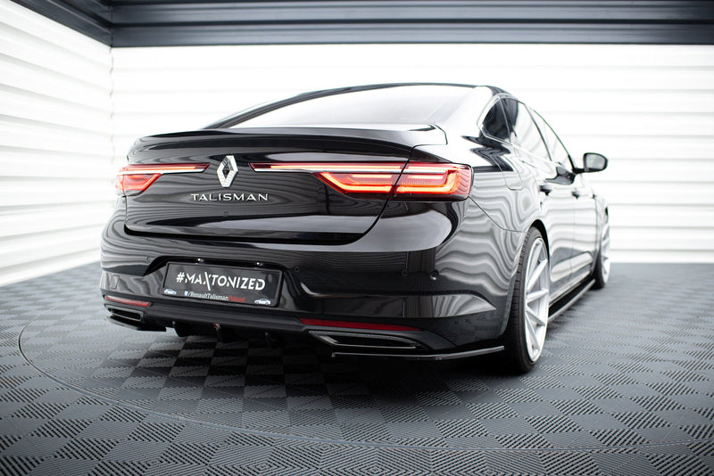 Maxton rear valance til Renault Talisman – blank sort – billede 1 af 5