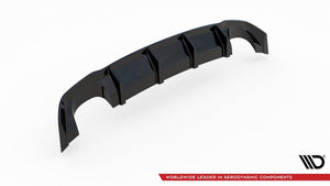 Maxton rear valance til Seat Leon Mk3 Cupra – blank sort – billede 6 af 7