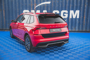 Maxton rear valance til Skoda Kamiq Mk1 – blank sort – billede 3 af 6