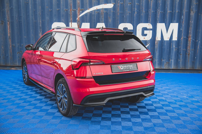 Maxton rear valance til Skoda Kamiq Mk1 – blank sort – billede 3 af 6