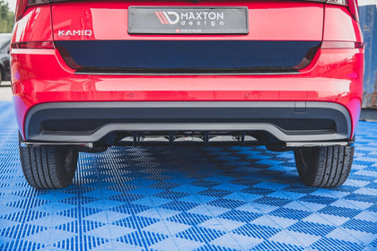 Maxton rear valance til Skoda Kamiq Mk1 – blank sort – billede 1 af 6