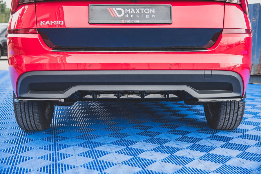Maxton rear valance til Skoda Kamiq Mk1 – blank sort – billede 1 af 6