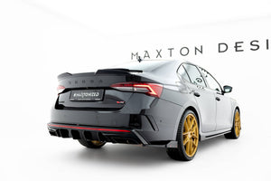 Maxton Rear Valance Skoda Octavia RS Mk4 - Gloss Black