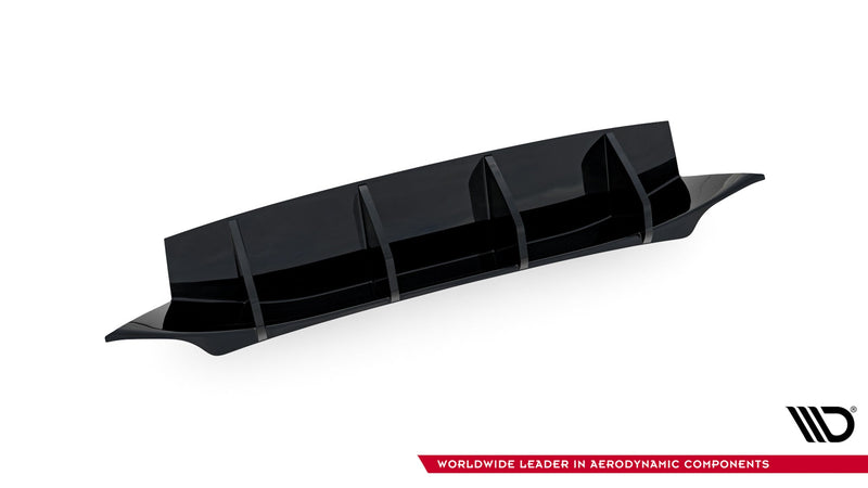 Maxton rear valance til Skoda Scala – blank sort – billede 4 af 5