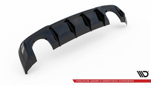 Maxton rear valance til Audi RS3 8V Sportback Facelift – blank sort – billede 6 af 6