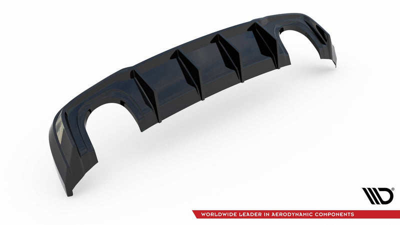 Maxton rear valance til Audi RS3 8V Sportback Facelift – blank sort – billede 6 af 6