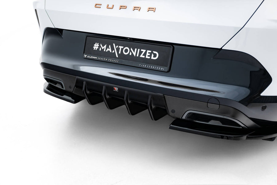 Maxton rear valance til Cupra Formentor Mk1 Facelift – blank sort – billede 1 af 6