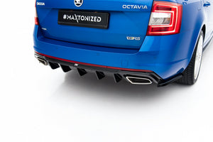 Maxton rear valance til Skoda Octavia RS Mk3 / Mk3 Facelift Hatchback / Estate – billede 3 af 11