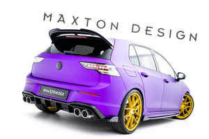 Maxton rear valance til Volkswagen Golf R Hatchback Mk8 Facelift – blank sort – billede 1 af 6
