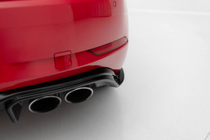 Maxton rear valance til Volkswagen Golf R Mk7 Facelift – blank sort – billede 2 af 7