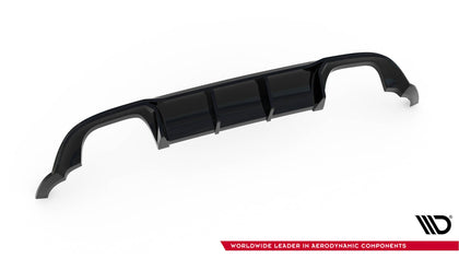 Maxton rear valance til Volkswagen Golf R Mk7 Facelift – blank sort – billede 6 af 7
