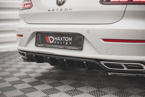 Maxton rear valance til Volkswagen Arteon R-Line Sedan / Shooting Brake Mk1 Facelift – blank sort – billede 2 af 4