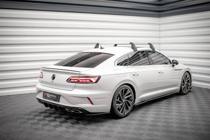 Maxton rear valance til Volkswagen Arteon R Sedan / Shooting Brake Mk1 Facelift – blank sort – billede 4 af 6