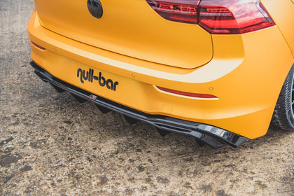 Maxton rear valance til Volkswagen Golf Mk8 Facelift – blank sort – billede 3 af 8