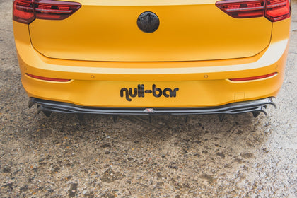 Maxton rear valance til Volkswagen Golf Mk8 Facelift – blank sort – billede 4 af 8