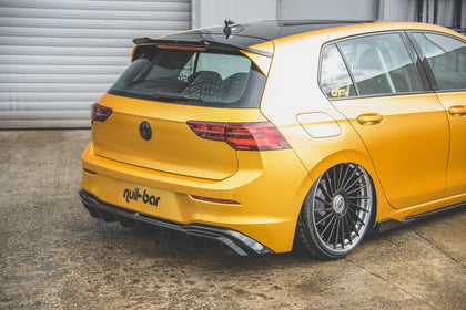 Maxton rear valance til Volkswagen Golf Mk8 Facelift – blank sort – billede 2 af 8