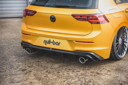 Maxton rear valance til Volkswagen Golf Mk8 (GTI LOOK) – blank sort – billede 1 af 7