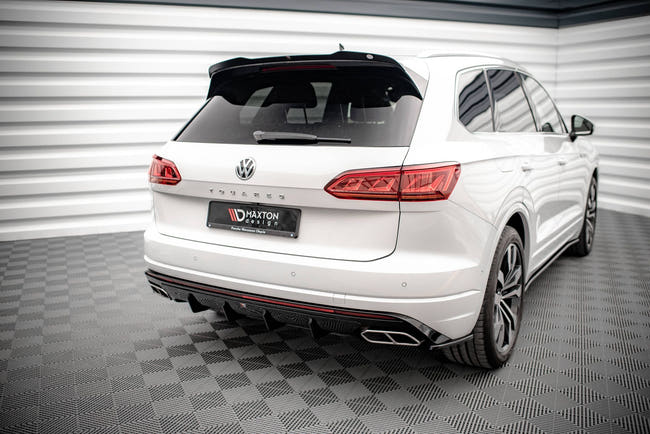 Maxton rear valance til Volkswagen Touareg R-line Mk3 – blank sort – billede 2 af 6