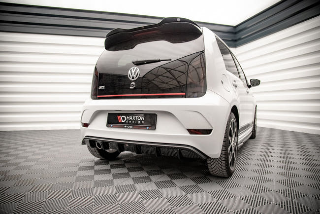 Maxton Rear Valance Volkswagen Up Gti - Gloss Black