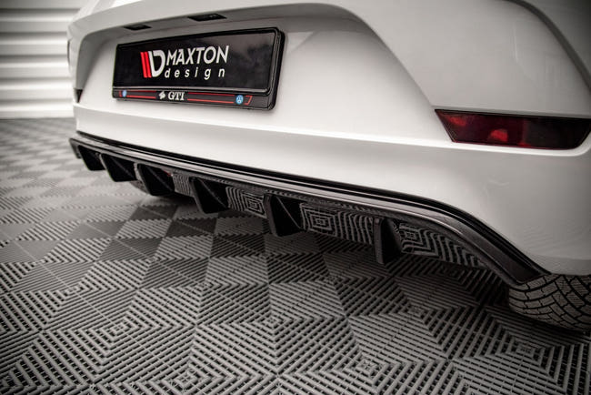 Maxton Rear Valance Volkswagen Up Gti - Gloss Black