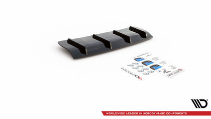 Maxton rear valance til Volvo V70 Mk3 – blank sort – billede 6 af 7
