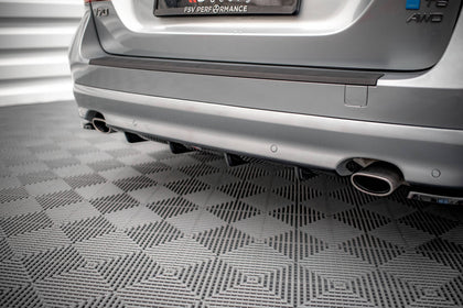 Maxton rear valance til Volvo V70 Mk3 – blank sort – billede 2 af 7