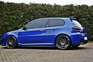Maxton Side Skirts Diffusers Alfa Romeo 147 Gta - Gloss Black