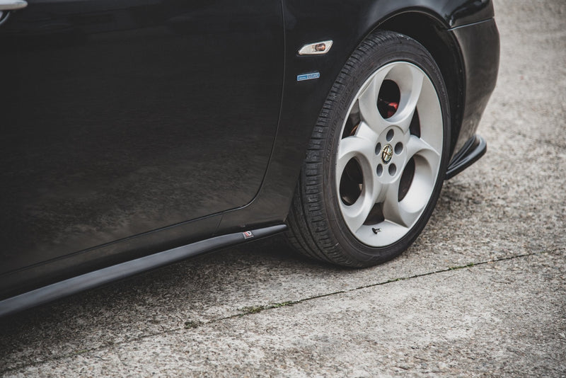 Maxton sideskørter til Alfa Romeo 156 Facelift – blank sort – billede 2 af 8