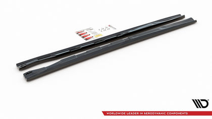 Maxton sideskørter til Alfa Romeo 156 Facelift – blank sort – billede 7 af 8