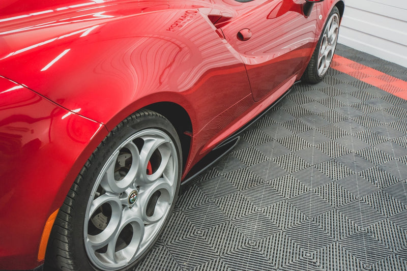 Maxton sideskørter til Alfa Romeo 4C – blank sort – billede 1 af 6