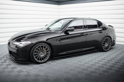 Maxton sideskørter til Alfa Romeo Giulia Veloce – blank sort – billede 3 af 5