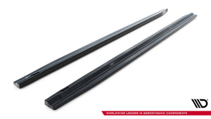 Maxton Side Skirts Diffusers Alfa Romeo Stelvio - Gloss Black