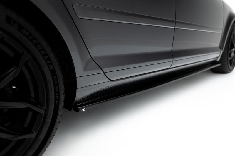 Maxton sideskørter til Audi A3 Sportback 8P / 8P Facelift – blank sort – billede 3 af 5