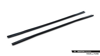 Maxton Side Skirts Diffusers Aud A6 S-Line / S6 C8  - Gloss Black