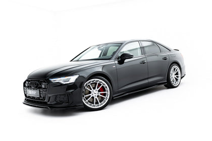 Maxton Side Skirts Diffusers Aud A6 S-Line / S6 C8  - Gloss Black