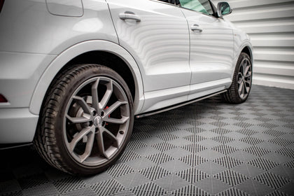 Maxton sideskørter til Audi Q3 Sport 8U Facelift – blank sort – billede 1 af 6