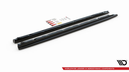 Maxton sideskørter til Audi Q3 Sport 8U Facelift – blank sort – billede 4 af 6