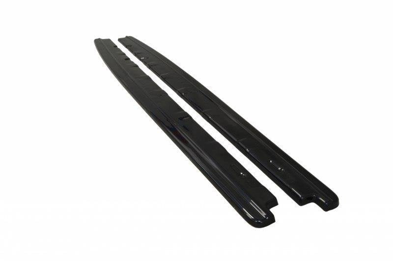 Maxton sideskørter til Audi R8 Mk.2 – blank sort – billede 3 af 5
