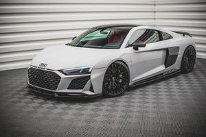 Maxton sideskørter til Audi R8 Mk2 Facelift – blank sort – billede 4 af 6