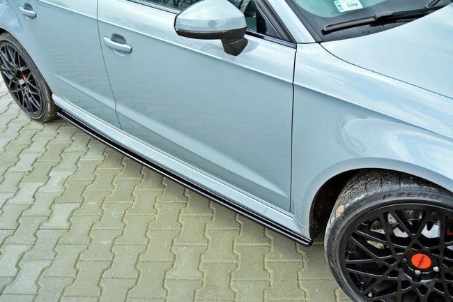 Maxton sideskørter til Audi RS3 8V Sportback – blank sort – billede 1 af 6