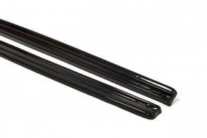 Maxton Side Skirts Diffusers Audi RS3 8V Sportback - Gloss Black