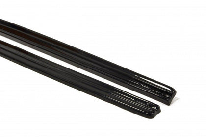 Maxton Side Skirts Diffusers Audi RS3 8V Sportback - Gloss Black