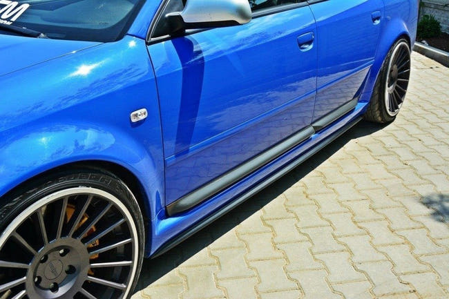 Maxton sideskørter til Audi RS6 C5 – blank sort – billede 1 af 5