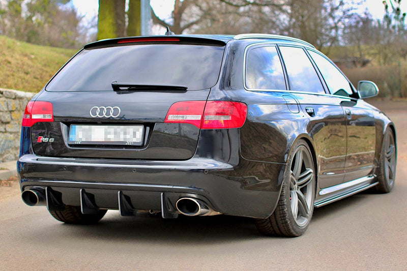 Maxton sideskørter til Audi RS6 C6 – blank sort – billede 5 af 8