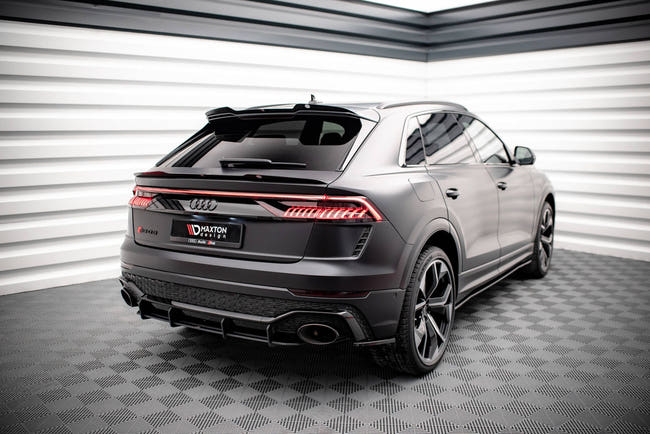 Maxton Side Skirts Diffusers Audi RSQ8 Mk1 - Gloss Black