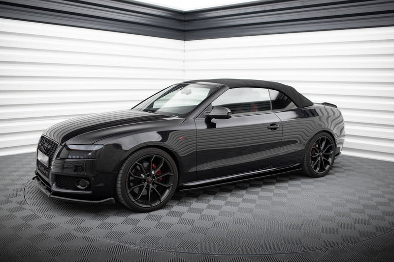 Maxton sideskørter til Audi S5 / A5 / A5 S-Line 8T / 8T Facelift – blank sort – billede 3 af 5