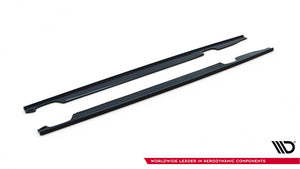 Maxton sideskørter til Audi S6 / A6 S-Line / A6 C7 Facelift – blank sort – billede 5 af 5